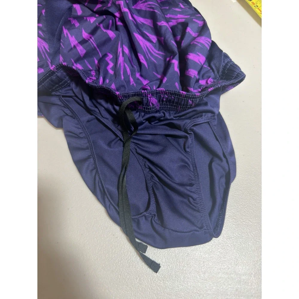 Nike Dri-FIT running shorts Men's Purple Abstract Athletic Small Regular